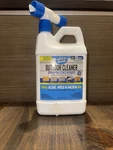 Miracle Brands Outdoor Cleaner Spray Concentrate For Algae Mold Mildew 64 Oz. Fixed Price $7.00.