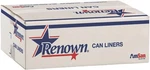 REN14535-CA Trash Can Liners, 40" X 48", Gal, 16 Mil, Black (roll Of 25). Fixed Price $91.00.