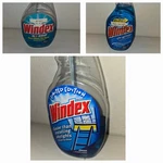 Lot Of 3 Old Formula Windex No Drip, Limited Edition And Original Partial Bottle. Fixed Price $34.99.