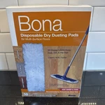 Bona 10 Pack Disposable Dry Dusting Pads Multisurface Floors Hardwoods Refill. Fixed Price $27.52.
