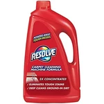 Resolve Steam Carpet Cleaner Solution Shampoo, 3.75 Lb Bottle, 2X Concentrate,. Fixed Price $35.74.