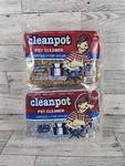Vintage 1980S Cleanpot Cleaner Non-scratch Teflon Scrubber Luster Sponge (4). Fixed Price $24.95.