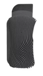 Fusionbrands Wavesponge Silicone Scrub With Squeegee / Scraper - Gray. Fixed Price $11.25.