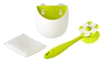 Vigar 6026 Green White Sponge Brush Kitchen Sink Set Flower European Design. Fixed Price $19.99.