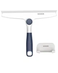 Roseok All-purpose Silicone Squeegee For Shower Glass With Adhesive Navy Blue. Fixed Price $22.96.