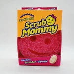 Mommy Scratch Free Dish Sponges Dual Sided Scrubber New Pink. Fixed Price $9.99.