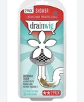 Drainwig Shower Hair Catcher (2 Pack), Stainless Steel Disposable Design. Fixed Price $11.99.