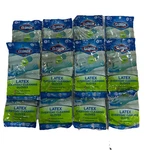 12 Packages Of Everyday Latex Cleaning Gloves Size Large. Fixed Price $19.99.