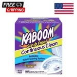Kaboom Scrub Free Continuous Toilet Cleaning System 1 Device Pouch. Fixed Price $10.89.