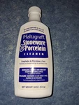Pfaltzgraff Stoneware & Porcelain Cleaner 18OZ. Bottle Brand Factory Sealed!. Fixed Price $40.00.
