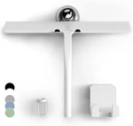 Tewerk Shower Squeegee For Glass Doors, Silicone Window 11 Inches, White. Fixed Price $37.41.