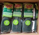 7X Scotch-brite Kitchen Scrubber Refills, 14SCRUBS In Tottal. Fixed Price $11.99.
