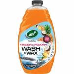 Turtle Fresh & Foamy Wash And Wax, Pineapple Coconut Scent, 48OZ Bottle. Fixed Price $18.86.