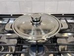 Berghoff 18/10 Edestahl Stainless Steel Copper Core 2.5 Quart Pan/lid Induction. Fixed Price $69.99.