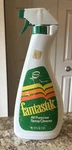 Vintage 1981 Fantastik All Purpose Cleaner Spray Bottle 32 Oz 90% Full Prop 80S. Fixed Price $24.75.