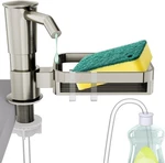 Soap Dispenser Pump For Kitchen Sink With Spon Ra, Abs. Fixed Price $19.49.