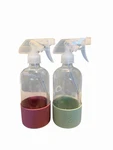 2 Grove Collaborative Glass Spray Bottle W/ Silicone Sleeve 16 Oz (used). Fixed Price $10.00.