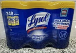 Lysol Disinfecting Wipes - Lemon & Lime Blossom 80 Ct. Pack Of 3 Fast Shipping. Fixed Price $19.99.