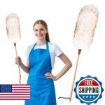 Tharaht Lamb Wool Duster Fluffy Long Handle Reusable For Cleaning Ceiling Fan,pe. Fixed Price $50.56.