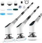 Dovety Electric Spin Scrubber, Cordless Cleaning Brush, Shower With 8. Fixed Price $37.08.