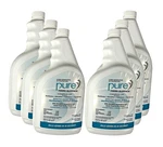 Pure Hard Surface Disinfectant 32 Oz With Sprayer - Set Of 6. Fixed Price $61.99.