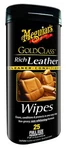 Meguiars Wax Gold Clss Rich Lthr Wipes- G10900. Fixed Price $9.51.