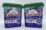 Cascade Platinum Plus Dishwasher Pod Detergent Actionpac Mountian Scent 52. Fixed Price $51.88.