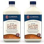Guardsman Clean & Polish For Wood Furniture - Cream 16 Ounce (pack Of 2). Fixed Price $22.71.