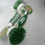 2 Pack - Libman Kitchen Brush In. W Rubber Scrub Curved. Fixed Price $10.00.