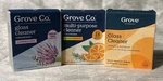 Lot Of 3 Grove Glass Cleaner Concentrates Lavender, Thyme, Orange, Rosemary. Fixed Price $30.00.