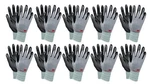3M Nitrile Rubber Coated Nylon Work Gloves, Thin, Washable Bulk 10 Pack Grey. Fixed Price $34.98.