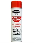 Sprayway SW031 All Purpose Crazy Cleaner, 19 Oz, Gray. Fixed Price $14.99.