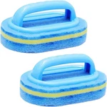 2PCS Household Cleaning Tools Quality Sponge Brush With Handle Perfect. Fixed Price $20.85.