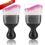 Amrules 2 Pcs Car Interior Detailing Brush, Auto Dusting White & Purple. Fixed Price $9.18.