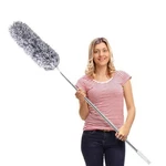 Delux Microfiber Feather Duster Extendable Count (pack 1), Gray. Fixed Price $14.69.