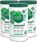Seventh Generation Multi Surface Wipes - Garden Mint Scent 70 Count, Pack Of 3. Fixed Price $24.99.