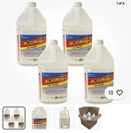 *new* 4X - Gal. Certol Acid Magic USA/128 Buffered Muriatic Exp. 2027. Fixed Price $20.00.