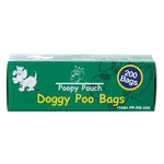 Poopy Pouch PP-RB-200 Unscented 3/4 Gal Pet Waste Bags, Green, 2000 PK10. Fixed Price $46.99.