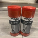 Magic Stainless Steel Wipes Streak-free Shine New Sealed Container (2 Pack). Fixed Price $29.99.