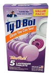 Ty Bol Lavender Toilet Bowl Cleaner Tablets Value 5 Pack 7 Oz. Fixed Price $7.59.