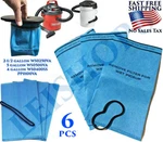 6 Pack Replacement Wet Dry Vacs Bag Filters 2.5 To Gallon Shop Craftsman. Fixed Price $29.90.