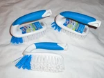 Set Of 3 Clorox Small 5" Iron Handle Scrub Brushes - New.. Fixed Price $19.99.