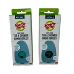 3M Scotch-brite Swift Scrub Tub & Shower Wand Refills 2 Pack Lot New. Fixed Price $10.99.