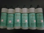 Mrs. Meyer's Liquid Dish Soap Basil Scent 16 Oz, Pack, Free Shipping!. Fixed Price $35.00.