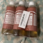 Lot 3X Dr. Bronner's Pure-castile Magic Soap Eucalyptus 8 Oz Each 24 Total. Fixed Price $19.75.