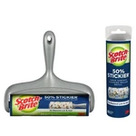 3M 50% Stickier Scotch-brite Large Surface Area Lint Refill Roller 8 In. X 31.4. Fixed Price $8.95.