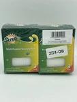 Multi-purpose Scouring Pad By Scrub-it Non-scratch Cleaning 2 Pack, White. Fixed Price $9.75.