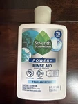 Seventh Generation Dish Rinse Aid - Free And Clear 8 Oz Case Of 9. Fixed Price $55.00.