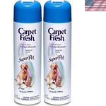 No Vacuum Foam Carpet Refresher, Super 10.50 Oz Pack Of 2. Fixed Price $37.06.