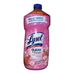 Lysol Cleaner And Fresh Multi Surface Cherry Blossom & Pomegranate 48 Oz. Fixed Price $28.99.